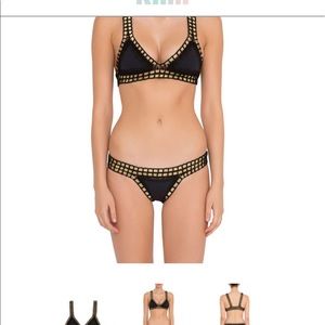 KINII chacha bikini top & bottom set